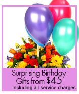 Birthday Flowers and gifts from $45